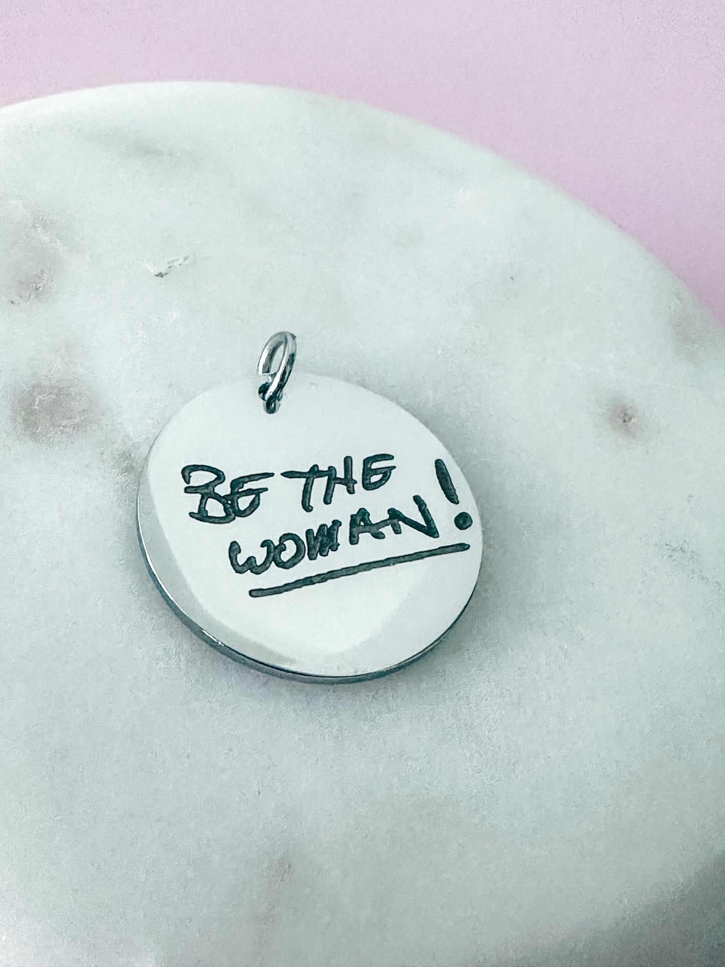 Handwriting Necklace – 25mm Charm