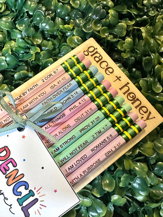 Scripture Pencil Set